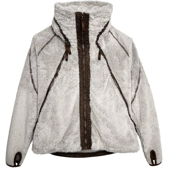 KÜHL FLIGHT JACKET COZY ZIP PREMIUM FLEECE HOOD FALL WINTER CHILL X- LARGE - Picture 1 of 13